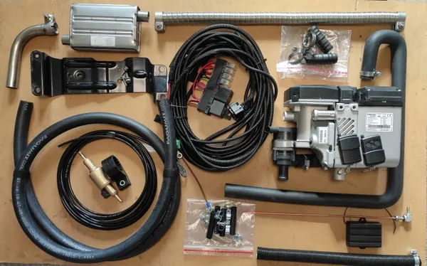 Kit Chauffage Webasto Diesel 2x Pilot 5KW avec Télécommande 150m image 4