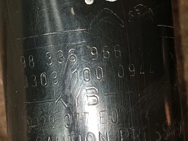 Ammortizzatore anteriore Citroen C5 Aircross 2020 9833696680 image 5