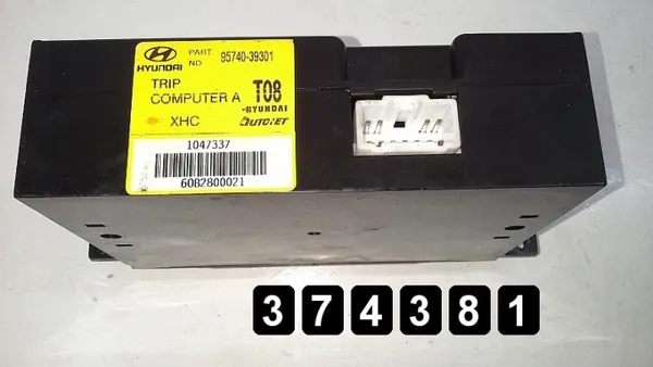 Écran d'affichage Hyundai XG OEM 95740-39301 Occasion image 3
