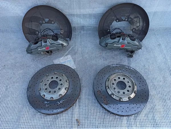 AUDI A8 S8 W12 D3 Keramik-Bremsen vorne 380mm image 2