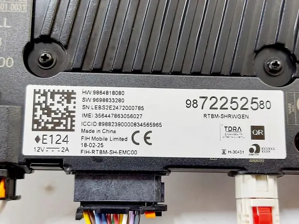 Antena de techo GPS OEM 9872252580 usado image 5