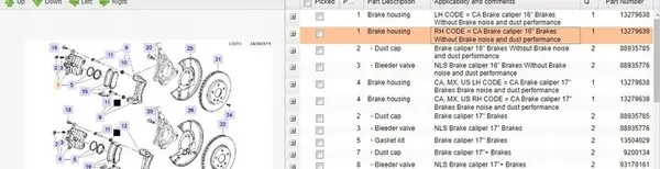 Saab 9-5 2011 Bremszange image 7