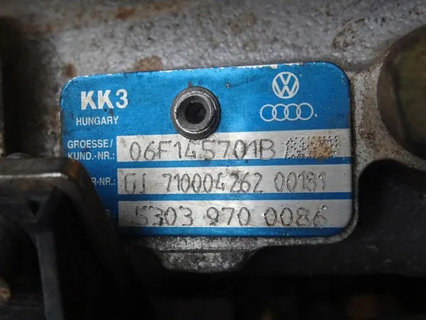 Turbokompressor AUDI A3 8P GOLF V EOS 2.0 TFSI 06F145701B image 8
