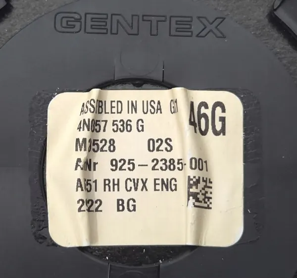 OEM 4N0857536G Rechter spiegel-insert Audi A6 A7 A8 image 10
