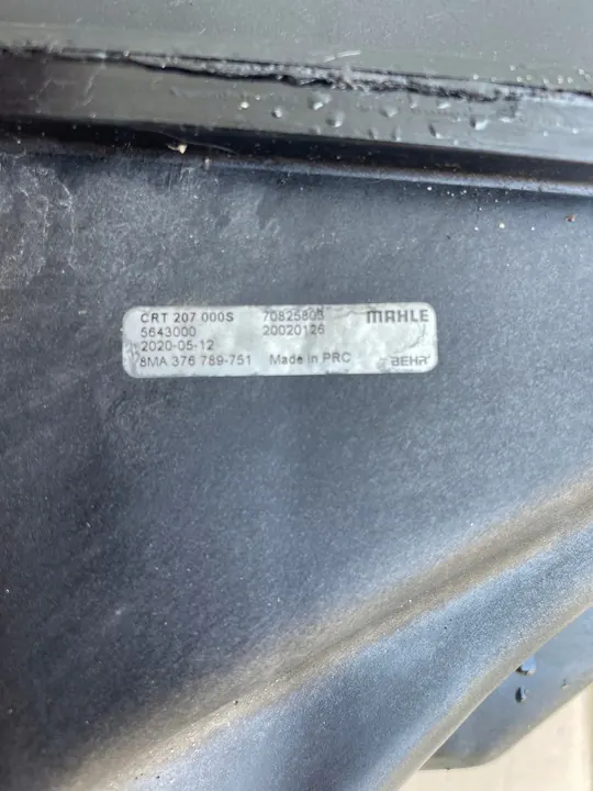 Mahle CRT 207 000S Tanque de expansão de refrigerante image 3