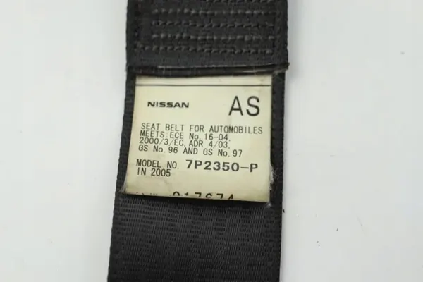 OEM 7P2350-P Vänster framsätesbälte Nissan Pathfinder image 5
