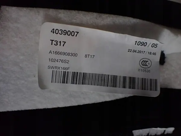 Bumpertrim Mercedes-Benz GL X166 OEM A1666907800 Linkerkant image 6