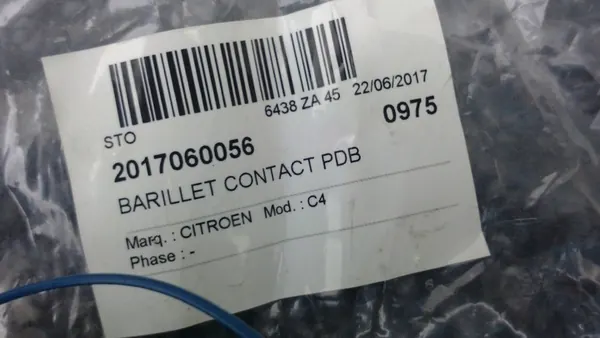 Sytytyslukon Sylinteri Citroen C4 4162EP image 2