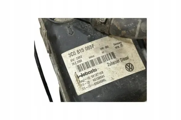 Chauffage Webasto OEM 9013858C pour VW Passat B6 image 8