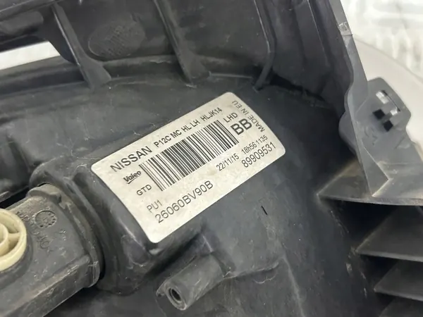 Nissan Juke I F15 Vasemman Etuvalon OEM 26060BV90B image 3