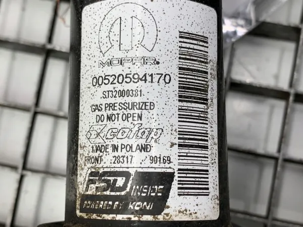 Voorlinker schokdemper met veer OEM 00520594170 image 5