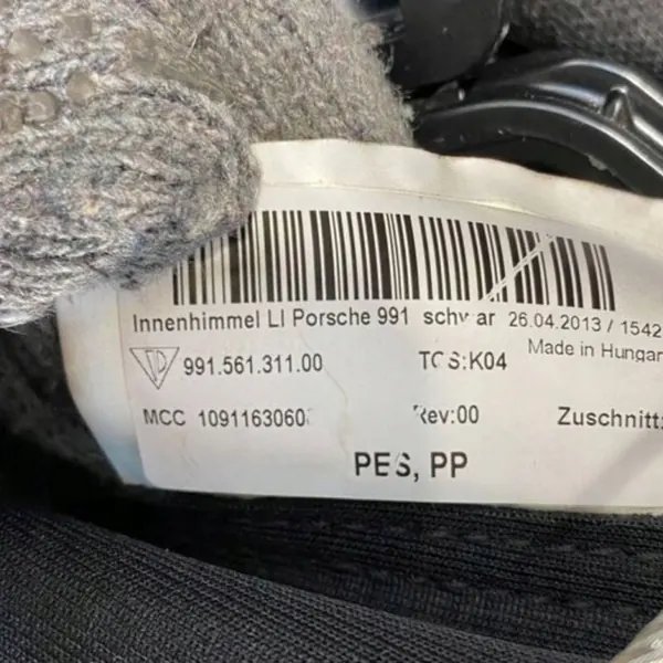 Toit pliant Porsche 911 991 OEM 99156131100 image 9
