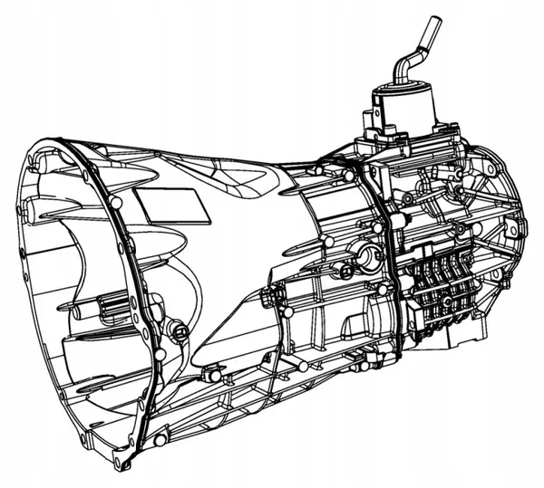 Boîte de vitesses manuelle OEM 52104742AD Jeep 2007-2015 image 3