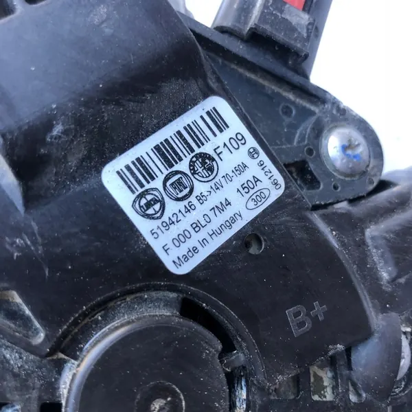 ALTERNATOR BOSCH FIAT 500X TIPO RENEGADE 1.6 B image 4