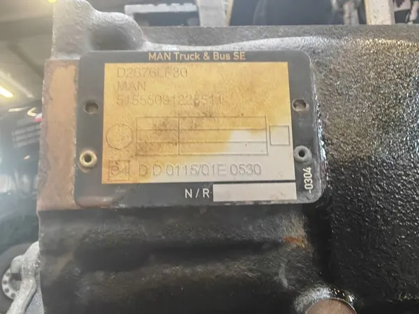 MAN D26 Motorblock med Veivaxel - Begagnad image 4