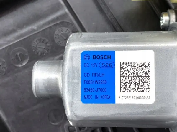 OEM 83450-J7000 Regulador Ventana Izquierda Trasera Kia Ceed image 3