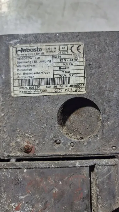 Chauffage auxiliaire Webasto 90888c pour Audi A6 C5 2.4 V6 image 5