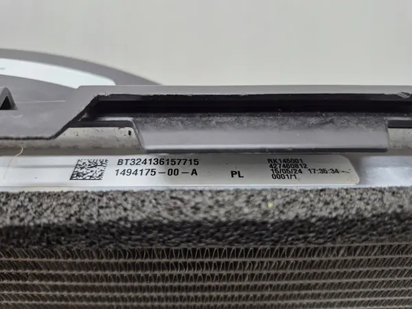 TESLA MODEL 3, MODEL Y Vattensradiator, Fläkt image 4