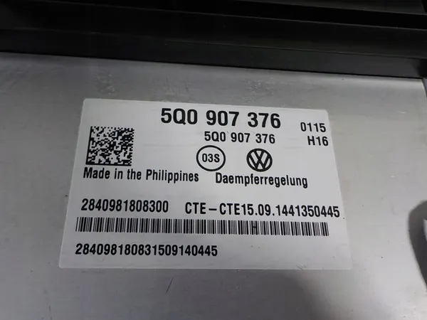 Volkswagen PASSAT B8 14- Suspension Controller 5Q0907376 image 2