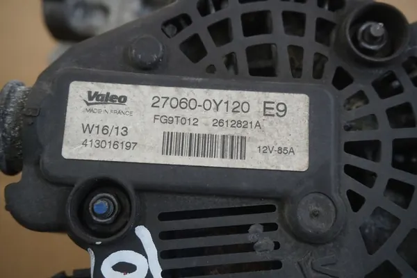 TOYOTA YARIS III 2011-2014 Vaihtovirtageneraattori 1.33B 27060-0Y120 image 4