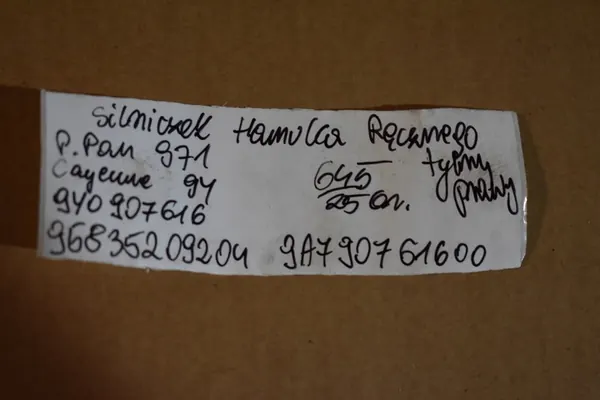 Achterste rechter handremmotor Porsche Panamera 971 image 3