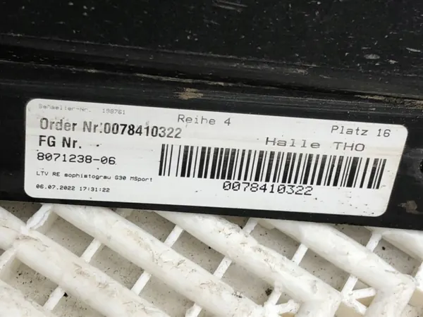 Jupette latérale droite OEM LORK-1553-123346 BMW G30 image 8
