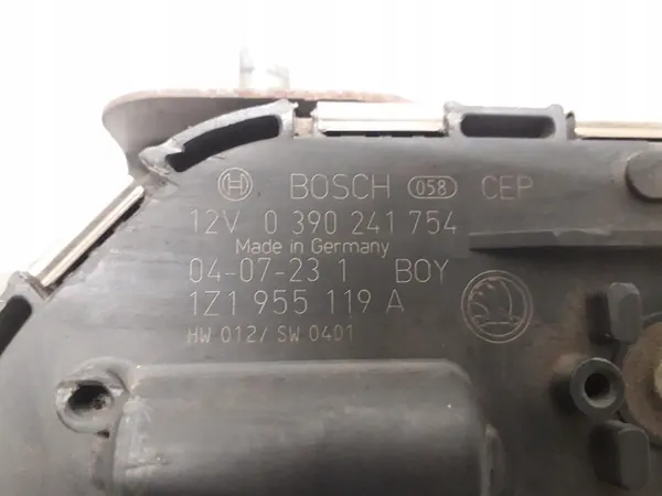 Pyyhkijän moottorin mekanismi Skoda Octavia 2 II 04-12 image 5