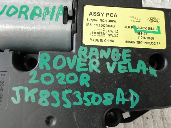 Begagnad panoramataksmotor OEM JK8353508AD Land Rover image 4