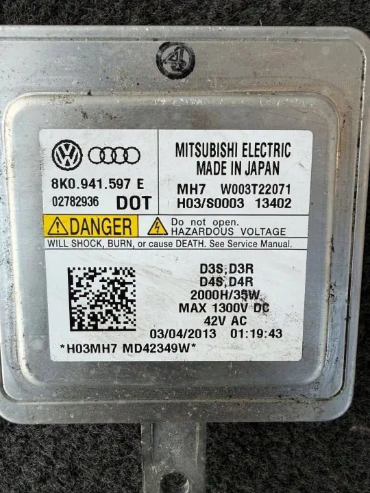 Xenon-ballasti OEM 8K0941597E Audi A5 8T:lle image 3