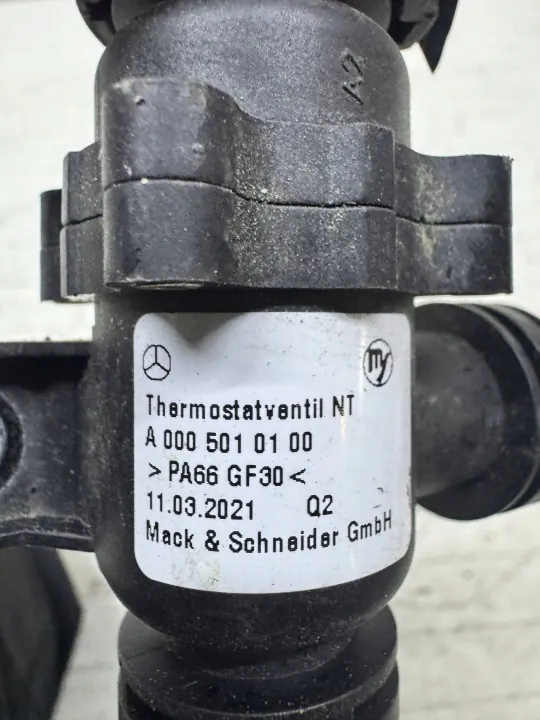 Mercedes Thermostat Wasserleitung OEM A0005010100 image 6