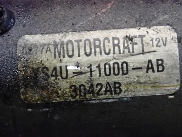 FORD FOCUS I MK1 01-07 1.6 MOTOR DE ARRANQUE YS4U11000AB image 6