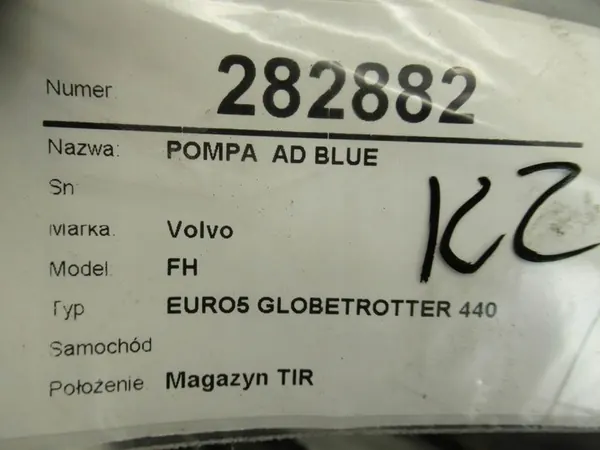 POMPA SCR MAN TGX I 81154036117002 image 10