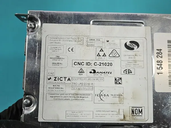 Radio de fábrica OEM 9833438380 para Peugeot 508 II image 7