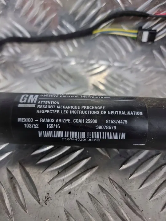 Baklucka Aktuator Opel Astra K Kombi 39078579 image 4