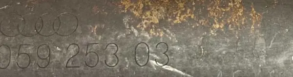 Coletor de escape esquerdo Audi A4 A5 A6 A7 A8 Q5 Q7 3.0 TDI 059253033AQ image 3