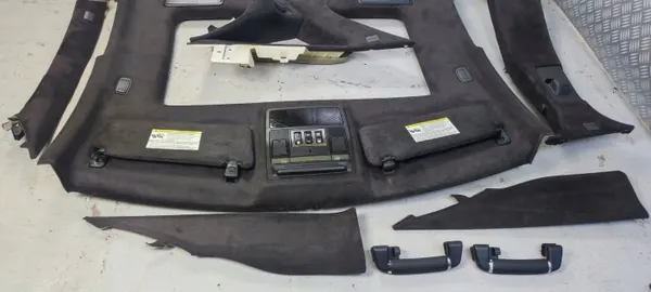 Tapicería de pilar Jaguar XJ X351 OEM - Negro image 3