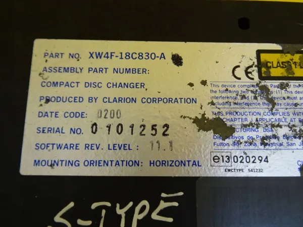 Jaguar CD-byttare OEM DRC10226 - Begagnat Skick image 7