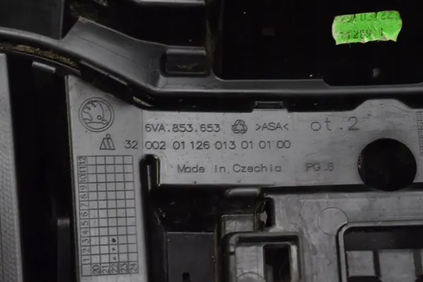 OEM 6VA853653 Musta Kromi Grilli Skoda Fabia 4:lle image 10