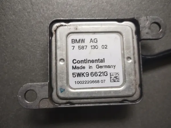 Sensor NOx Sonda Lambda BMW E81 E87 E90 E91 E92 E93 OEM 7587130-02 image 2