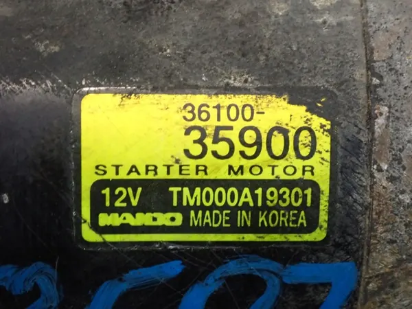 KIA SORENTO I 02-06 Motor de arranque 3610035900 TM000A19301 image 6