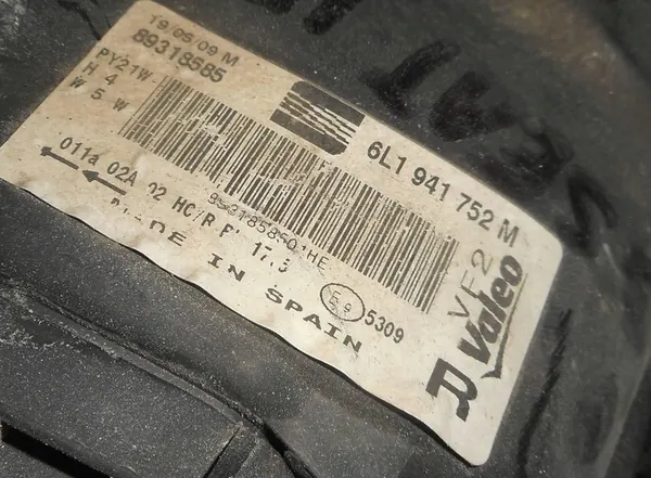 Farol dianteiro direito Seat Ibiza III (6L) 6L1941752M image 5