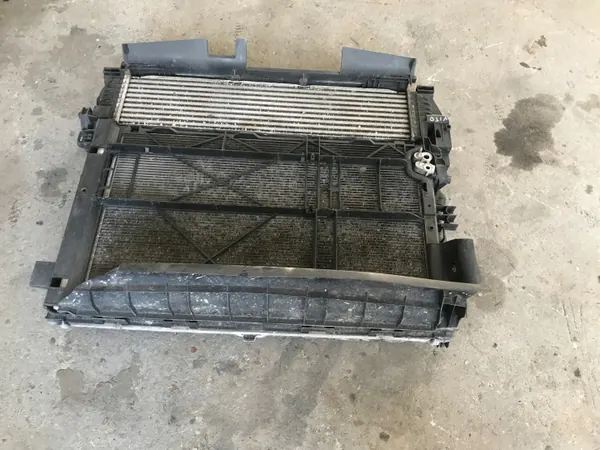 KOMPLET CHŁODNIC WENTYLATOR INTERCOOLER 1.6 CDI MERCEDES VITO W447 14- image 3