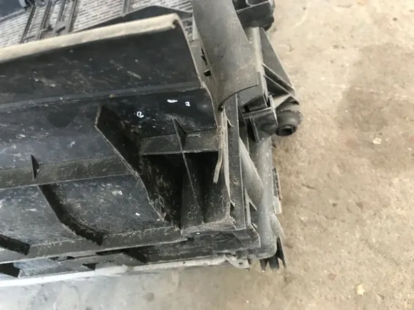 KOMPLET CHŁODNIC WENTYLATOR INTERCOOLER 1.6 CDI MERCEDES VITO W447 14- image 5