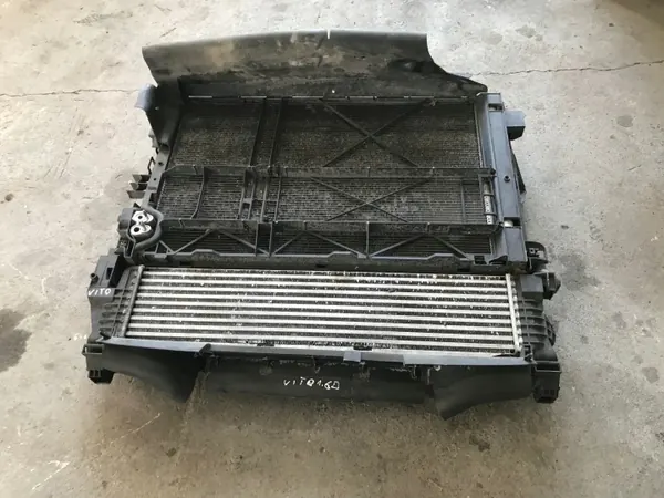 KOMPLET CHŁODNIC WENTYLATOR INTERCOOLER 1.6 CDI MERCEDES VITO W447 14- image 7