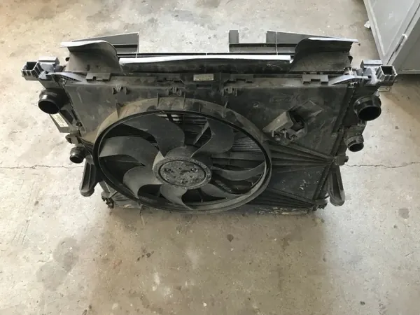 KOMPLET CHŁODNIC WENTYLATOR INTERCOOLER 1.6 CDI MERCEDES VITO W447 14- image 9