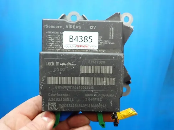 Módulo do sensor de airbag Fiat OE 51969090 image 3