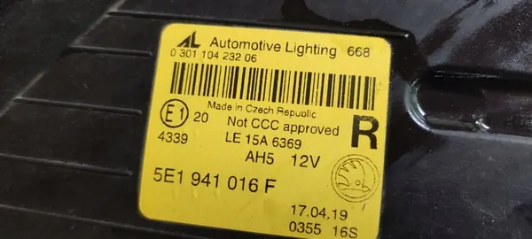 Farol Dianteiro SKODA OCTAVIA III LED image 10