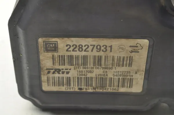Pompe ABS OEM 22827931 pour Opel Insignia A image 4