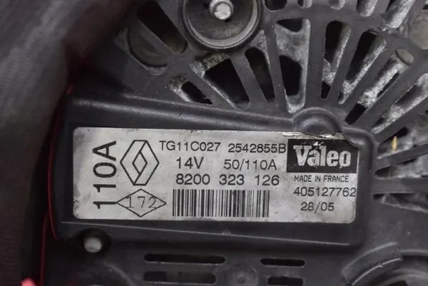 Vaihtovirtageneraattori Renault Laguna II 2.0 16V 8200323126 image 8
