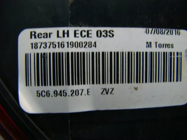 Lámpara trasera izquierda VW Jetta Lift LED image 4